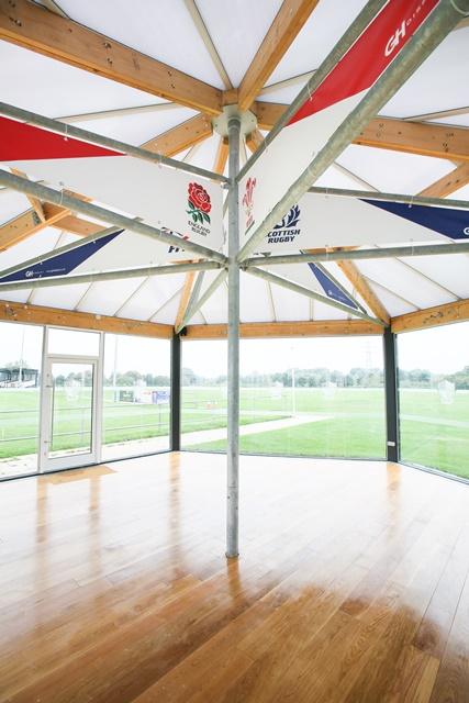 Rugby Club Utilises Liniar Roof on Stylish ‘Sin Bin’