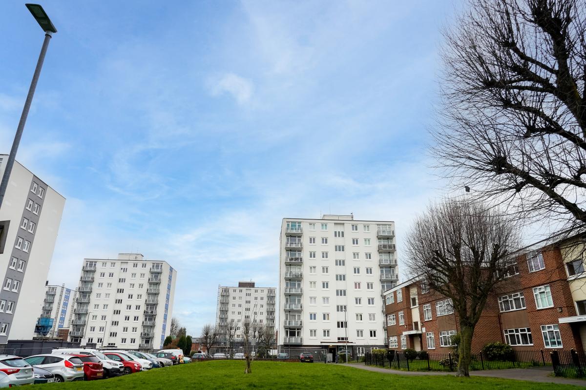Four tower blocks fitted with Liniar EnergyPlus tilt and turn windows 