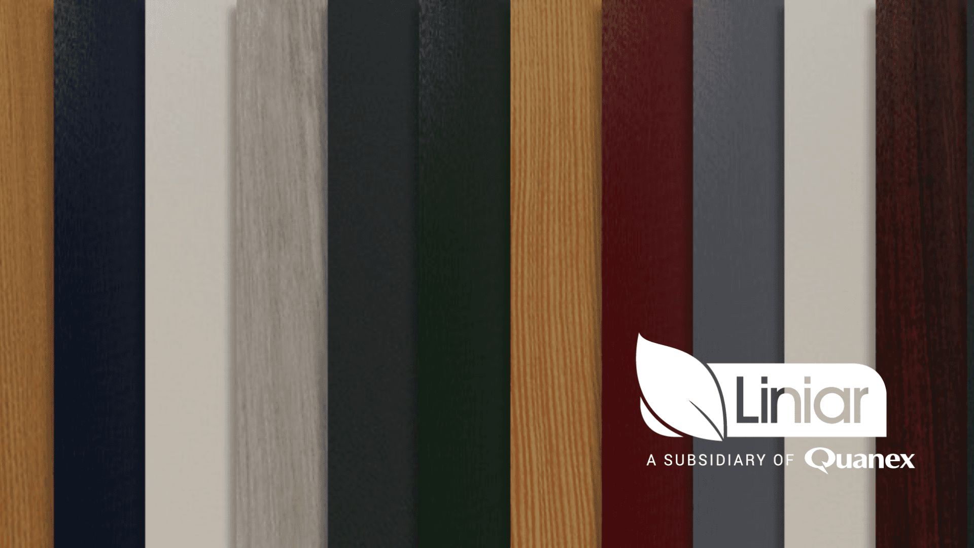 Liniar colours with logo