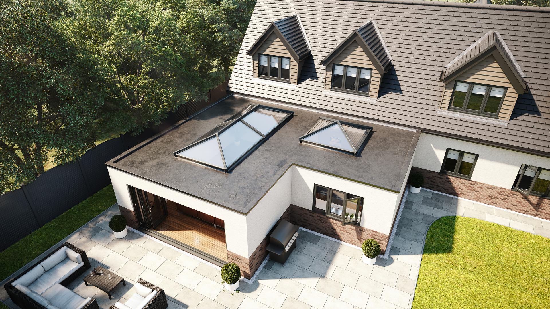 Elevate lantern roof