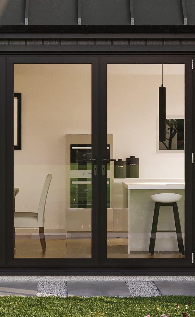 Alumina French door