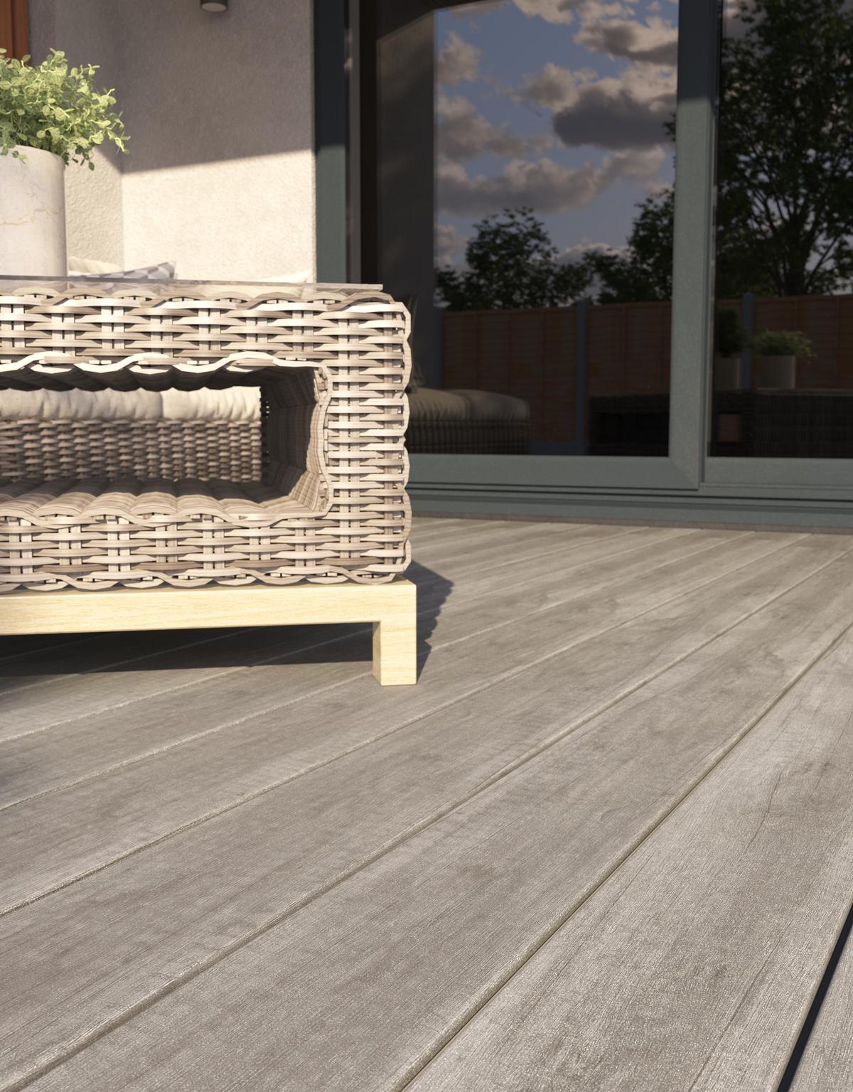 Rapt by liniar foiled decking_Valley oak