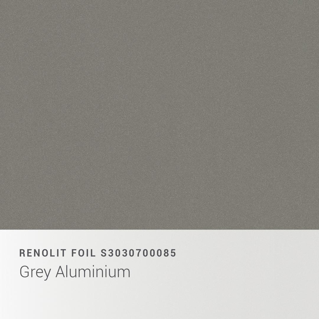 Grey aluminium